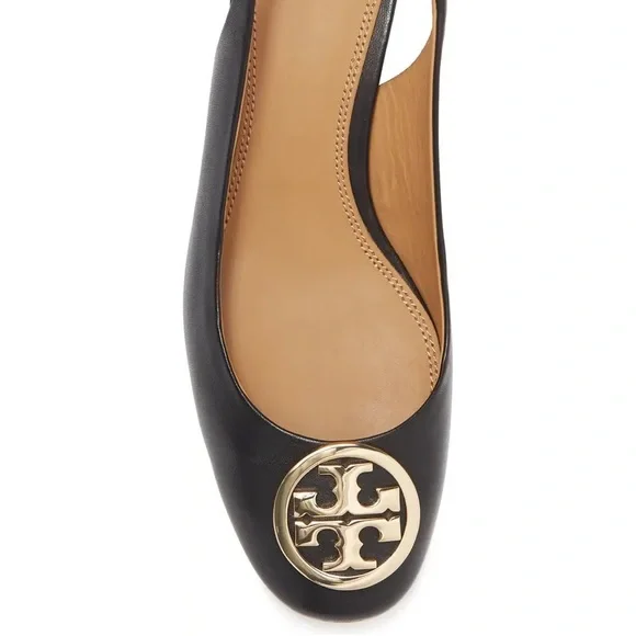 New TORY BURCH Benton Leather Slingback Pump NIB - Picture 9 of 12